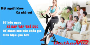Hiệu quả của xe đạp tập thể dục cho cả gia đình