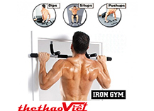X脿 膽啤n 膽a n膬ng IRON GYM- 1557A