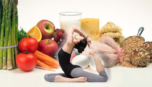 chế độ ăn cho người tập yoga