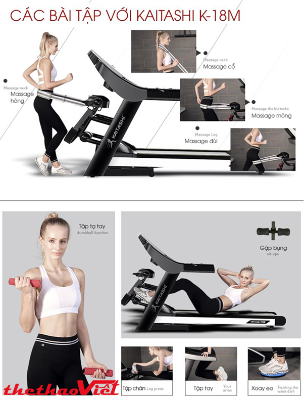 các bài tập với máy chạy bộ