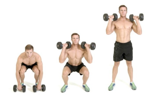 squat nâng tạ