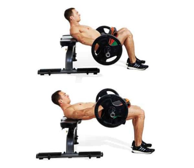 Bài tập Đẩy tạ đơn lên hông