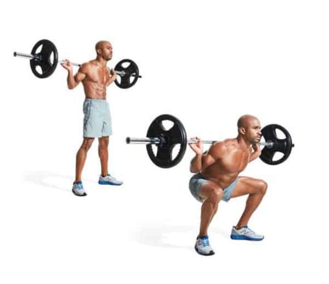 Bài tập Squat ngừng